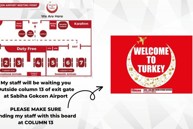 Flughafen Istanbul-Sabiha Gökçen: Privater Flughafentransfer