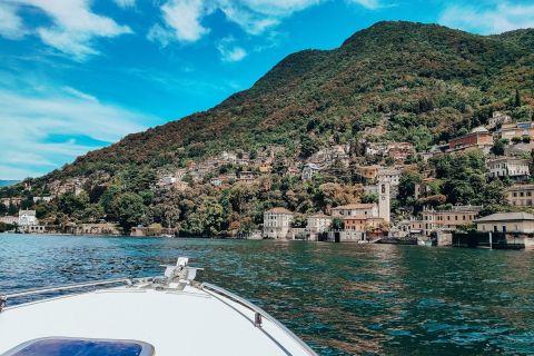 Lago de Como: Las mejores villas en barco privado - 1 hora