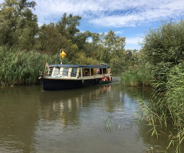 Werkendam: rejs statkiem i bilet wstępu do muzeum Biesbosch