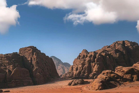 From Amman: Petra and Wadi Rum Private Day Trip Petra and Wadi Rum Day Trip with Sunset Jeep Tour