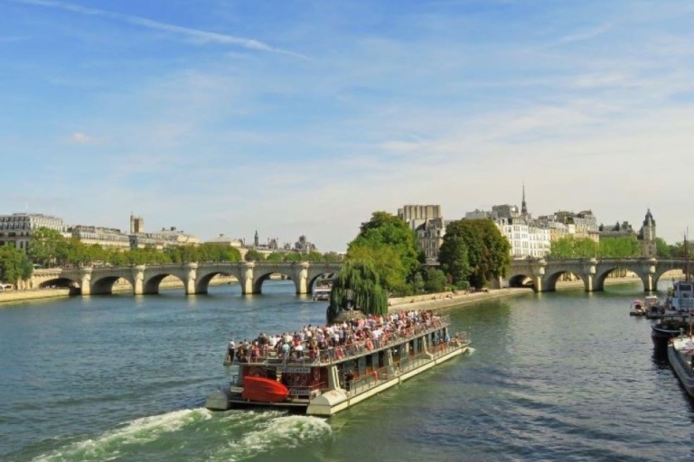 París: Torre Eiffel, autobús turístico, crucero por el río SenaTorre Eiffel, autobús turístico de 2 días, crucero por el río Sena