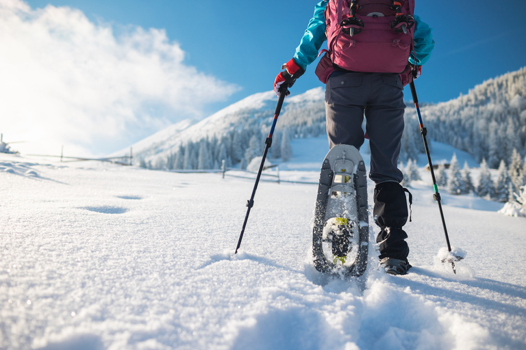 Schneeschuhwandern auf dem Ätna