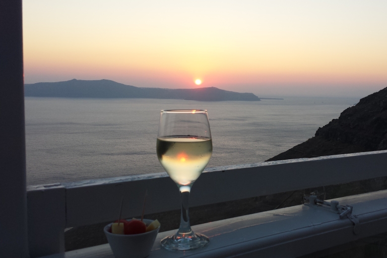 Santorini: Visita privada de medio día a bodegas con degustaciones