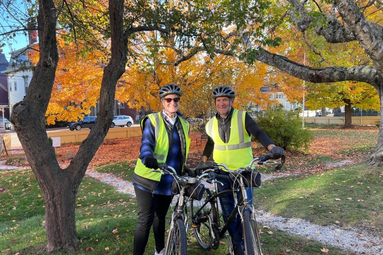 Stadtansicht - Historische Fahrradtour durch die NachbarschaftPortsmouth, NH: Stadtradtour mit historischen Vierteln