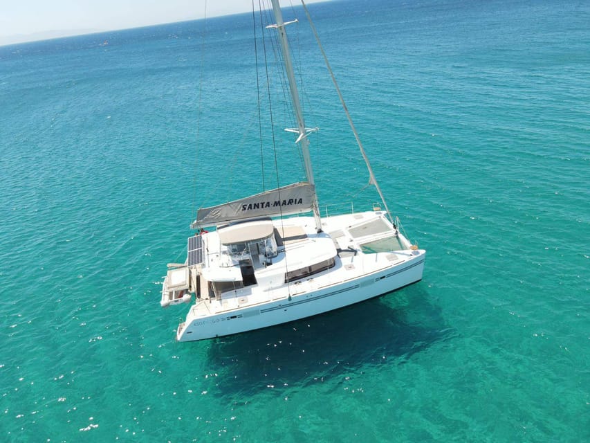 santamaria catamaran naxos