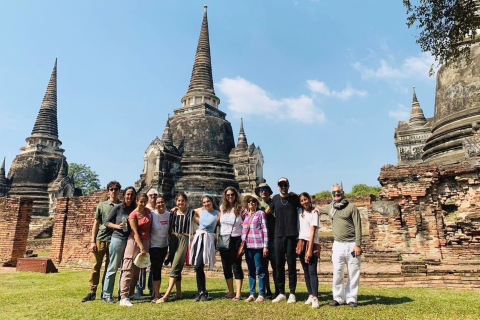 Z Bangkoku: Bang Pa-In Palace i prywatna wycieczka do AyutthayaPrywatna wycieczka w języku angielskim