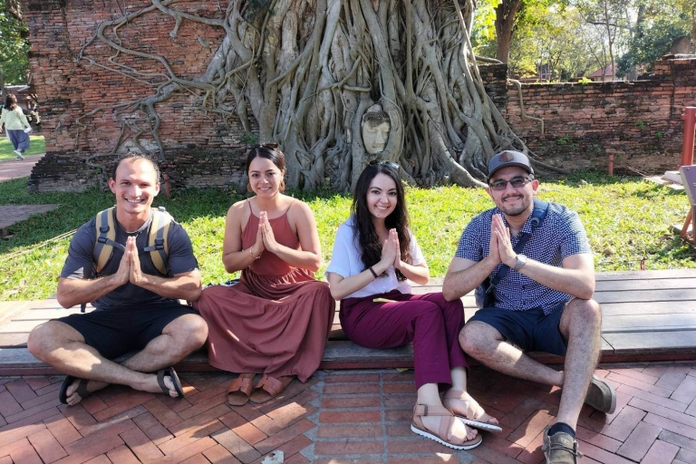 Z Bangkoku: Bang Pa-In Palace i prywatna wycieczka do AyutthayaPrywatna wycieczka w języku angielskim
