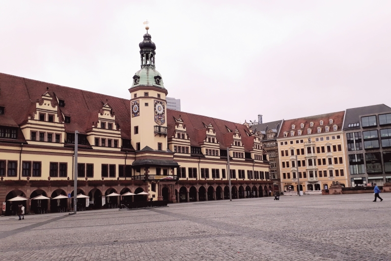 Leipzig: Recorrido autoguiado a pie por el centro histórico