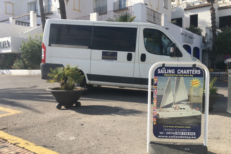 Granada y Costa Tropical: Viaje en catamarán de lujo con almuerzo