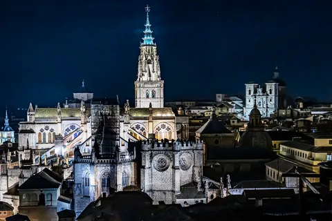 Toledo komplet med monumenter og katedral