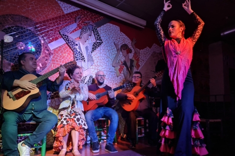 Valence : spectacle de flamenco à El Toro y La Luna avec un verre
