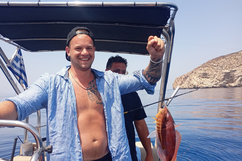 Kissamos: Private Fishing Trip with Snacks and Drinks