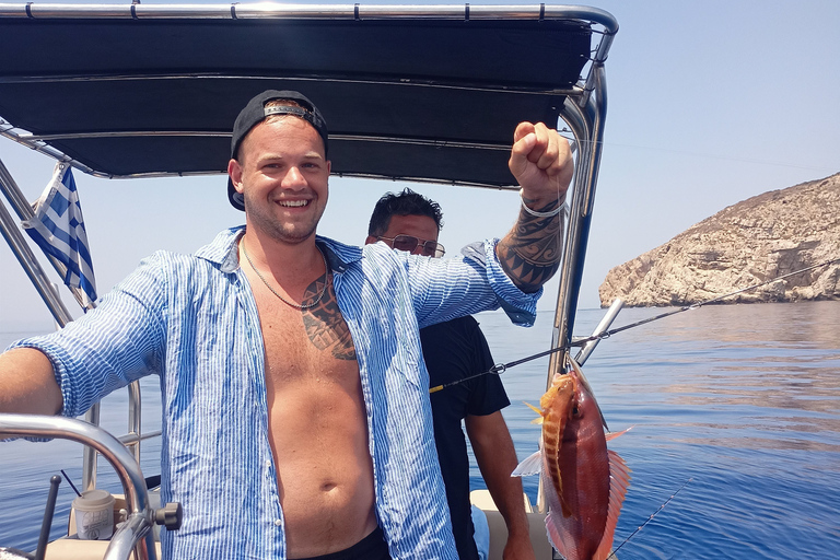 Kissamos: Private Fishing Trip with Snacks and Drinks