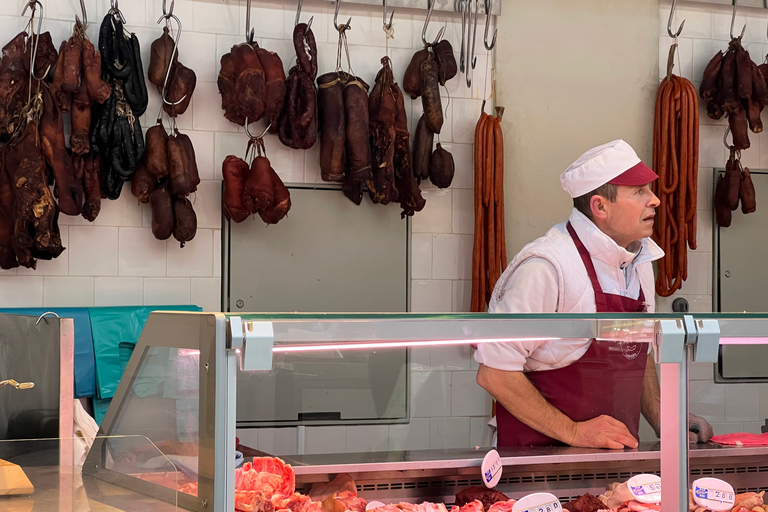 Mercado de Bolhão y Degustación de Bacalao