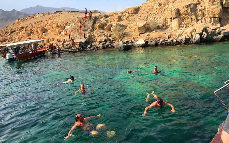 Musandam Khasab Overnight Dhow Cruise with Camping & BBQ GetYourGuide