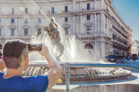 Roma: Tour panoramico in autobus con audioguidaBiglietto dell&#039;autobus da 72 ore con guide digitali della città