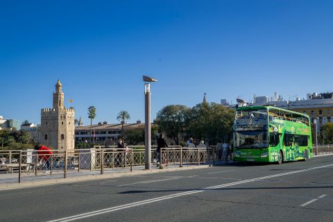 Sevilla: Billete de autobús Hop-on Hop-off de 2 días