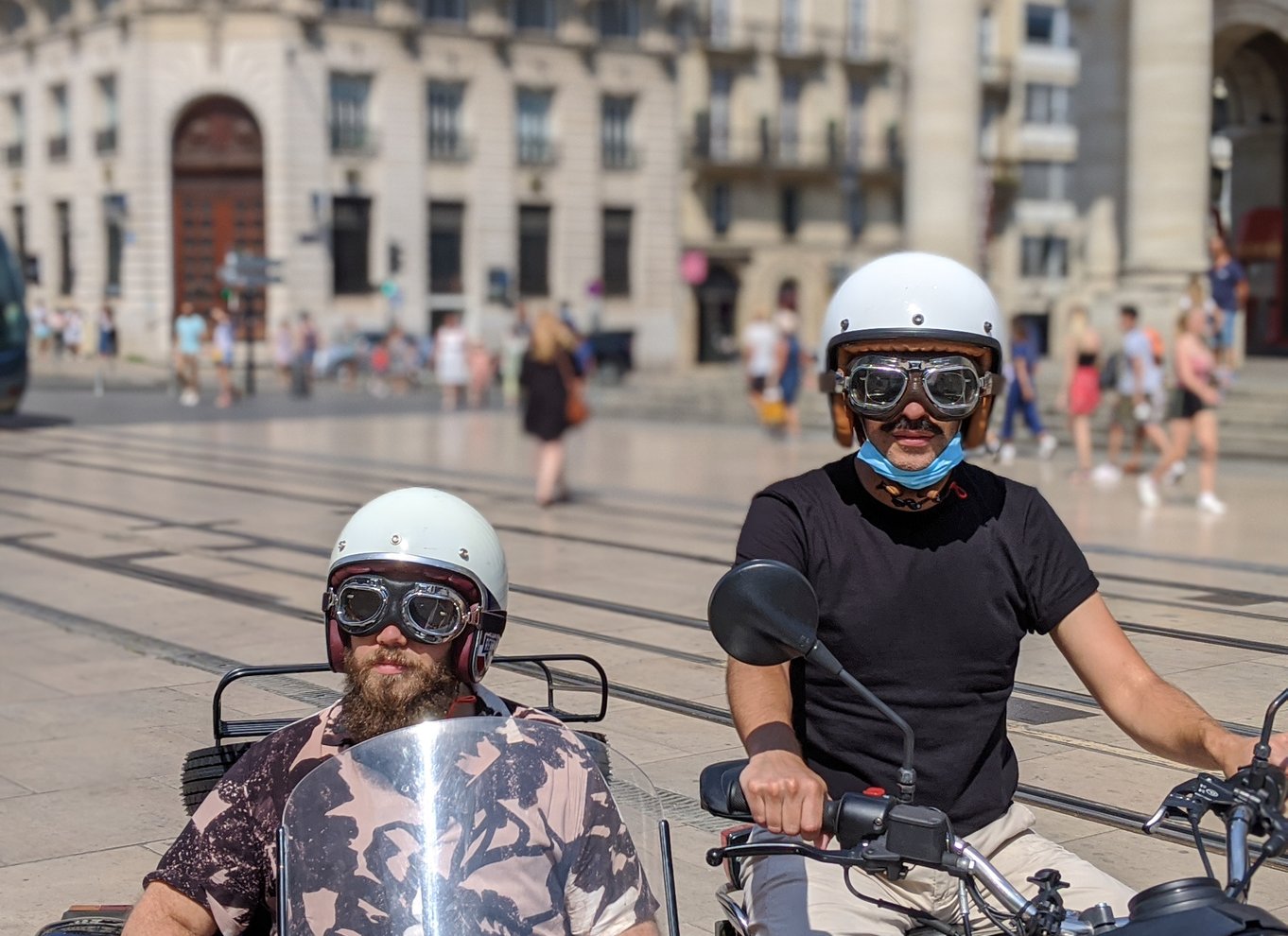 Bordeaux: Sightseeing i sidevogn