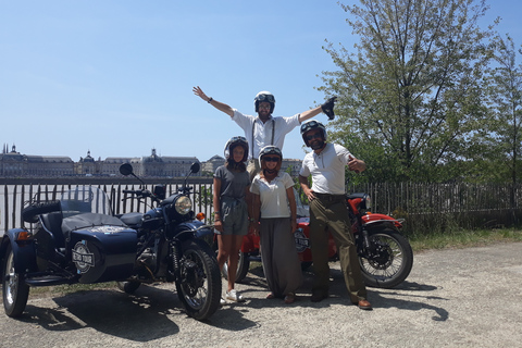 Bordeaux: Sightseeing by Side Car45-Minute Tour