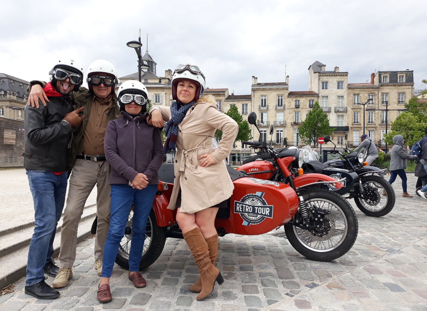 Bordeaux: Sightseeing i sidevogn