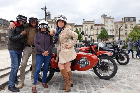 Bordeaux: Sightseeing by Side Car 50-Minute Tour