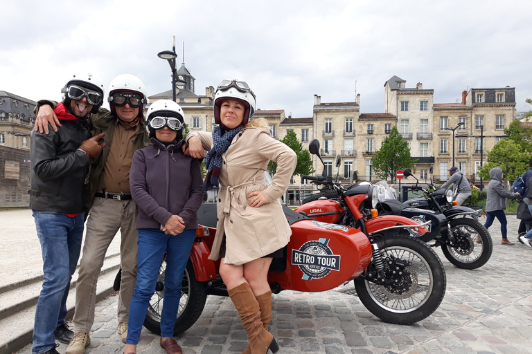 Bordeaux: Zwiedzanie Side Car50-minutowa wycieczka