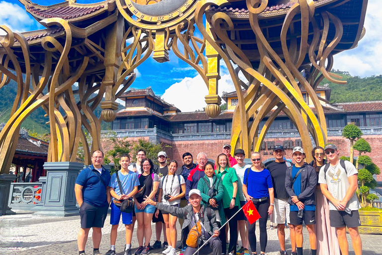 Hoi An/Danang: Tour em pequenos grupos por Bana Hills e Golden BridgeTour em pequenos grupos com retorno de teleférico e almoço buffet