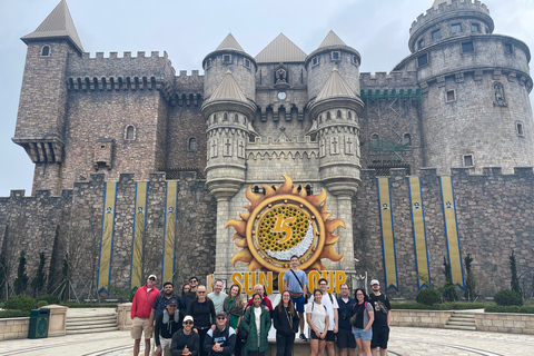 Hoi An/Danang: Tour em pequenos grupos por Bana Hills e Golden BridgeTour em pequenos grupos com retorno de teleférico e almoço buffet