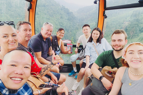 Hoi An/Danang: Tour em pequenos grupos por Bana Hills e Golden BridgeTour em pequenos grupos com retorno de teleférico e almoço buffet