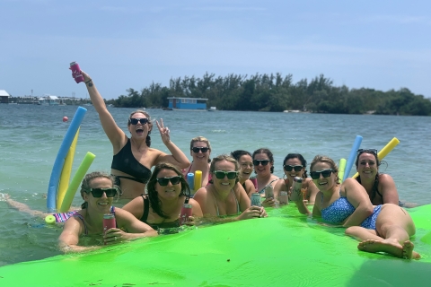 Key West: bateau de fête privé Tiki Bar