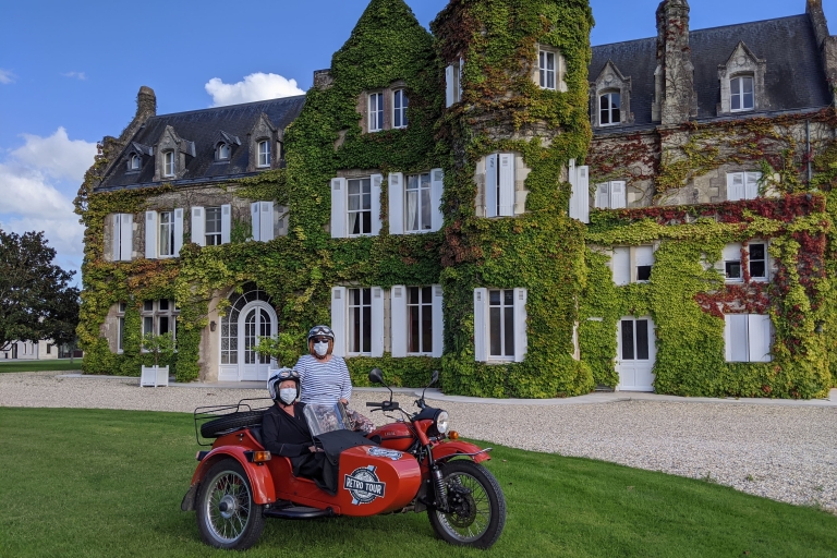 Z Bordeaux: Médoc Vineyard i Chateau Tour przez SidecarWycieczka półdniowa