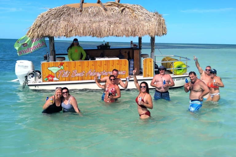 Key West: bateau de fête privé Tiki Bar