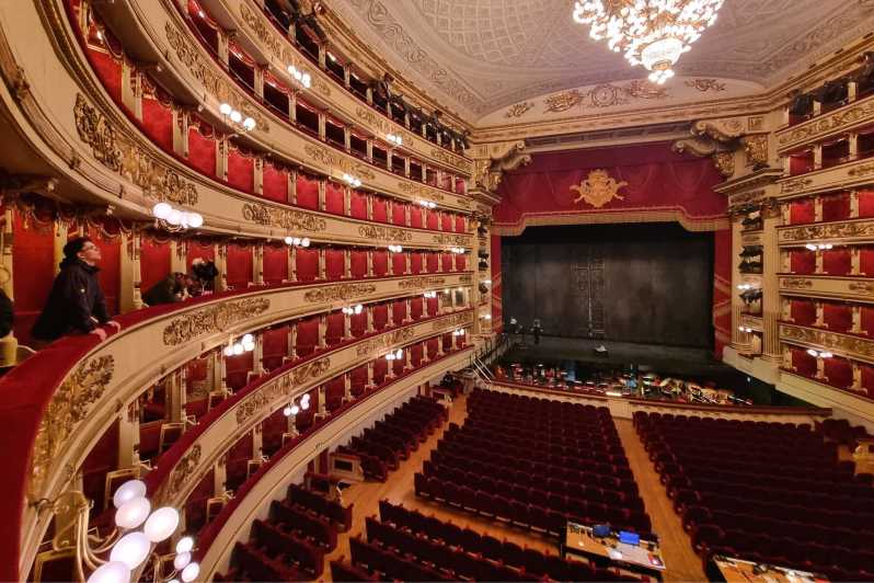 Mediolan: Zwiedzanie teatru i muzeum La Scala z biletami wstępu