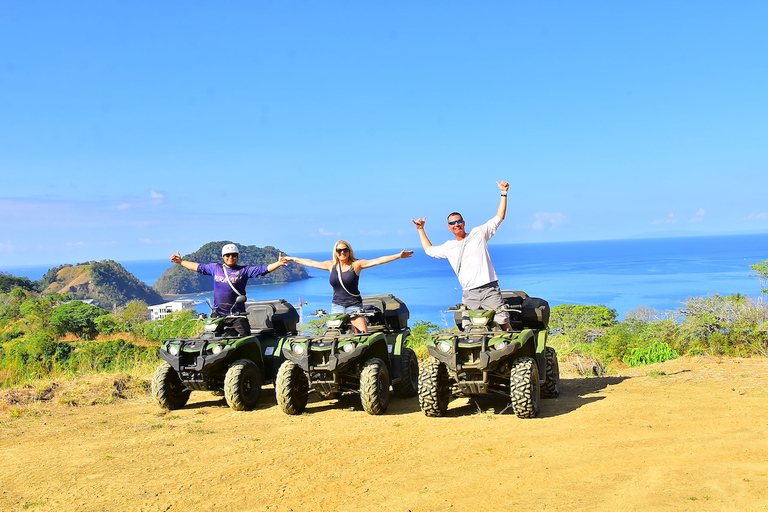 Spiaggia di Jaco: Tour in ATV con sosta alle cascateAvventura ATV di 4 ore