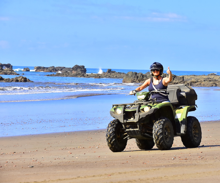 Jaco Beach: ATV Tour with Waterfall Stop