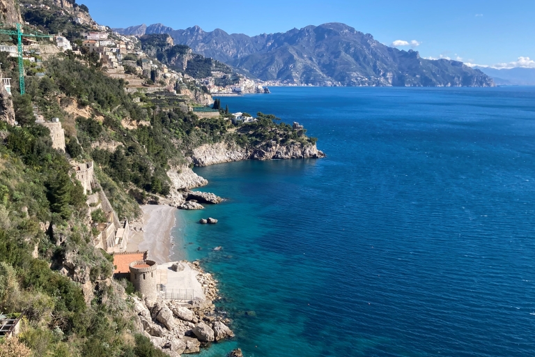 Vanuit Napels: Amalfikusttour – Positano, Amalfi en Ravello