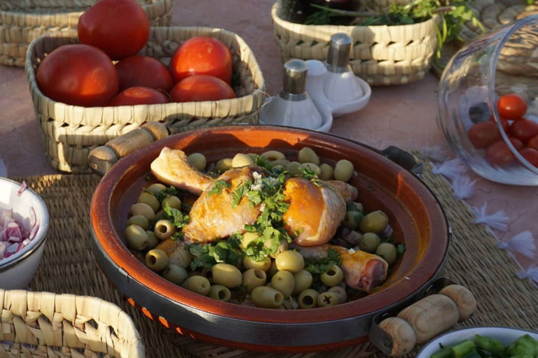 Marrakech: Private Half-Day Cooking Class and Tour