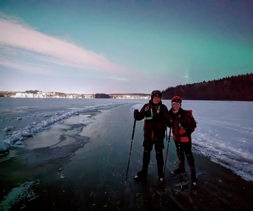 Stockholm: Ice Skating in the Moonlight with Hot Chocolate