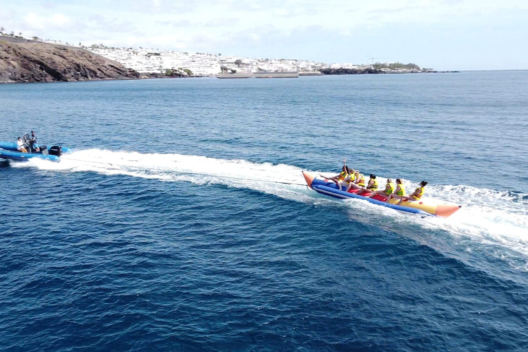 Lanzarote : Expérience en catamaran avec activités nautiquesCatamaran privé jusqu'à 12 passagers