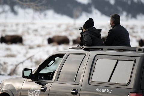 Grand Teton National Park: 8-Hour Willdlife & Snowshoe Tour Private Tour for 6-7 People