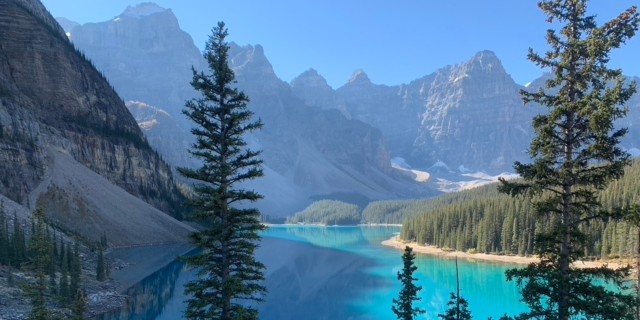 Visit Moraine Lake Round-Trip Shared Transfer from Banff/Canmore in Banff, Alberta, Canada