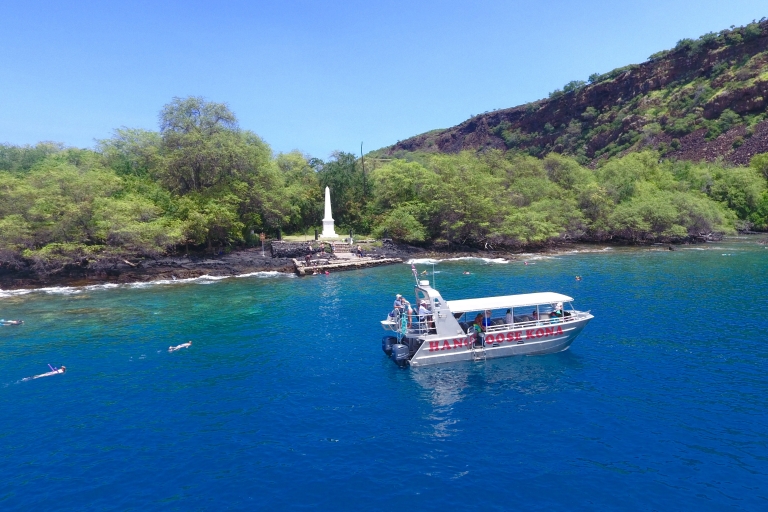 Hawái: bahía de Kealakekua, Captain Cook y fauna marina