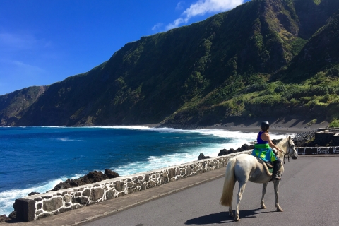 Île de Faial : équitation sur le sentier Lusitanien