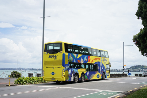 Auckland: Billete de autobús Hop-On Hop-Off Explorer