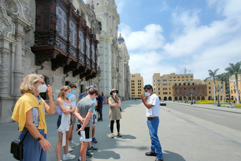 Lima: stadstour met ophalen en wegbrengenRondleiding met hotelovername