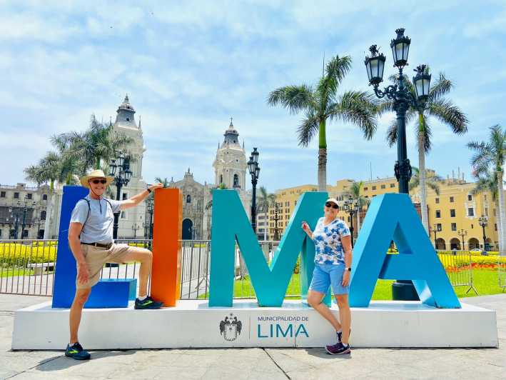 Lima: Tour della città con prelievo e consegna