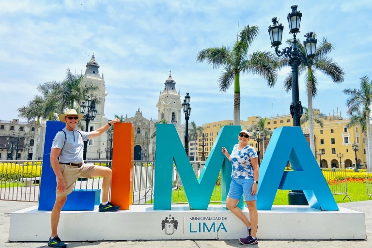Lima: wycieczka po mieście z odbiorem i dowozemWycieczka z odbiorem z hotelu
