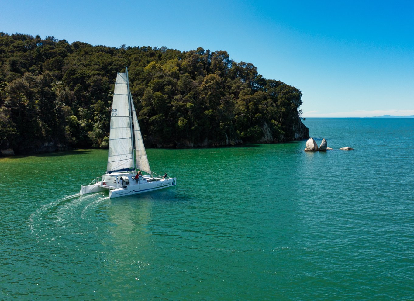 Abel Tasman National Park: Sejlads og guidet gåtur på egen hånd