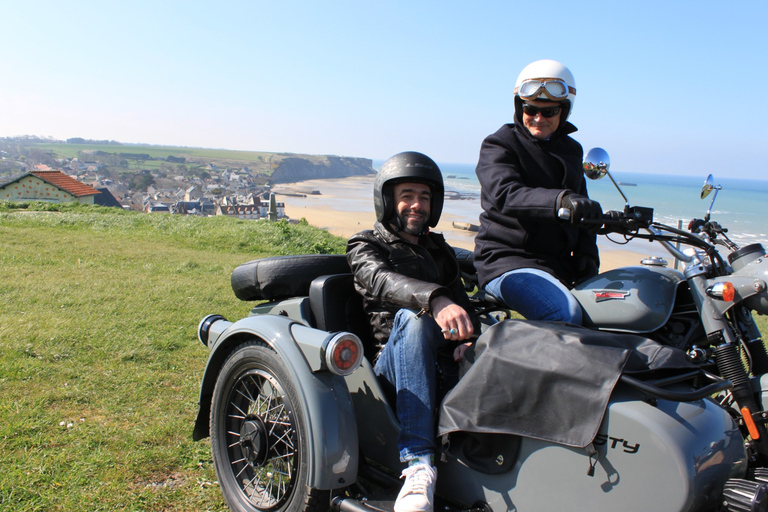 Bayeux: Normandie WWII Private Halbtagestour im Seitenwagen