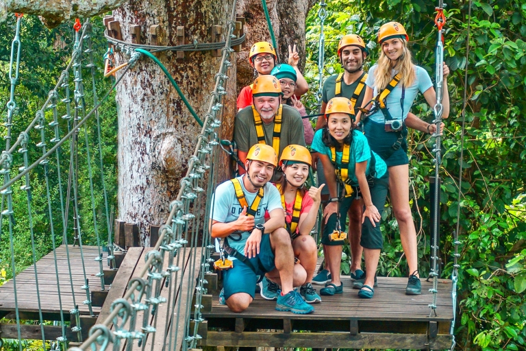 Visite de la canopée Angkor Zipline Eco-Adventure
